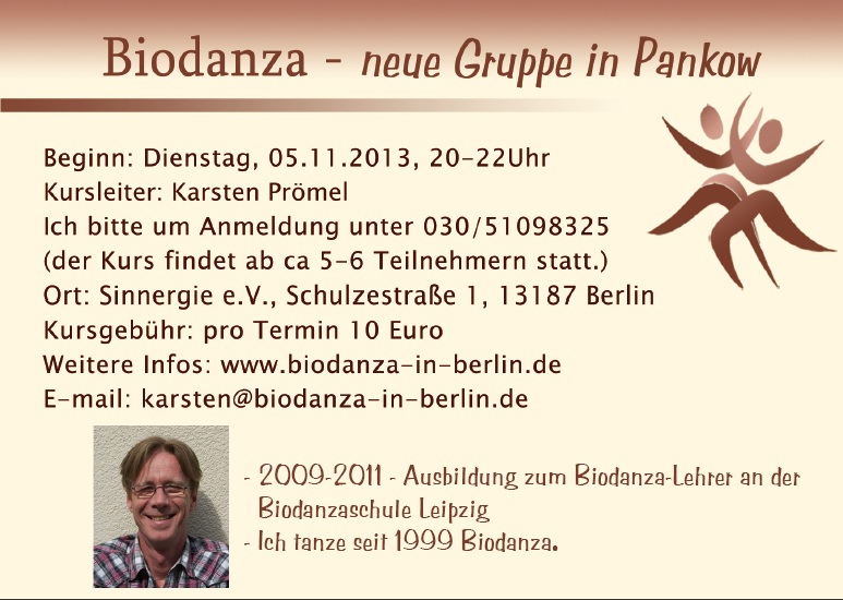 Bild: Biodanza Flyer